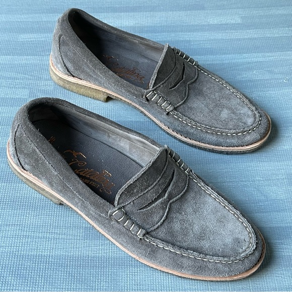 Allen Edmonds CATALINA Casual Soft PENNY Loafers 9 1/2 D  TAUPE Suede.crepe Sole main image 4